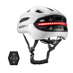 Smart Bike Helmet with Remote-Controlled Warning Lights thumbnail