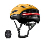 Smart Bike Helmet with Remote-Controlled Warning Lights thumbnail