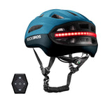 Smart Bike Helmet with Remote-Controlled Warning Lights thumbnail