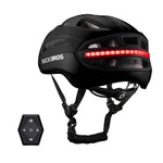 Smart Bike Helmet with Remote-Controlled Warning Lights thumbnail