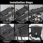 Waterproof Bike Rear Rack Pannier Bag- 30L thumbnail